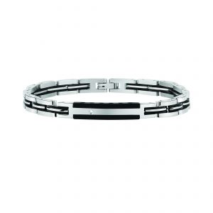 Bracciale Sector No Limits "Energy Black White"