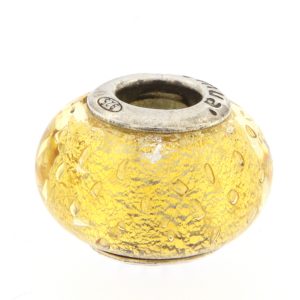 Charm Memuà "Foglia Oro"