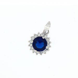 Pendente argento "Zaffiro"