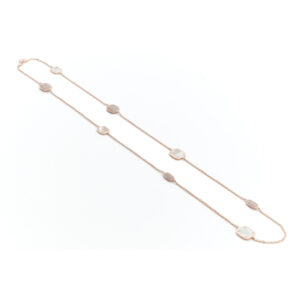 Collana lunga Madì "madreperla e zirconi"