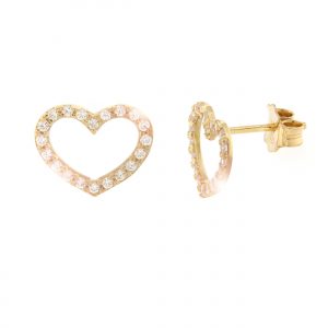 Orecchini oro "Cuore"