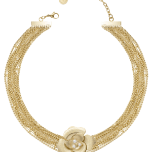 Girocollo con maxi fiore