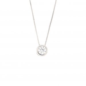 Collana oro "Punto Luce Bianco"